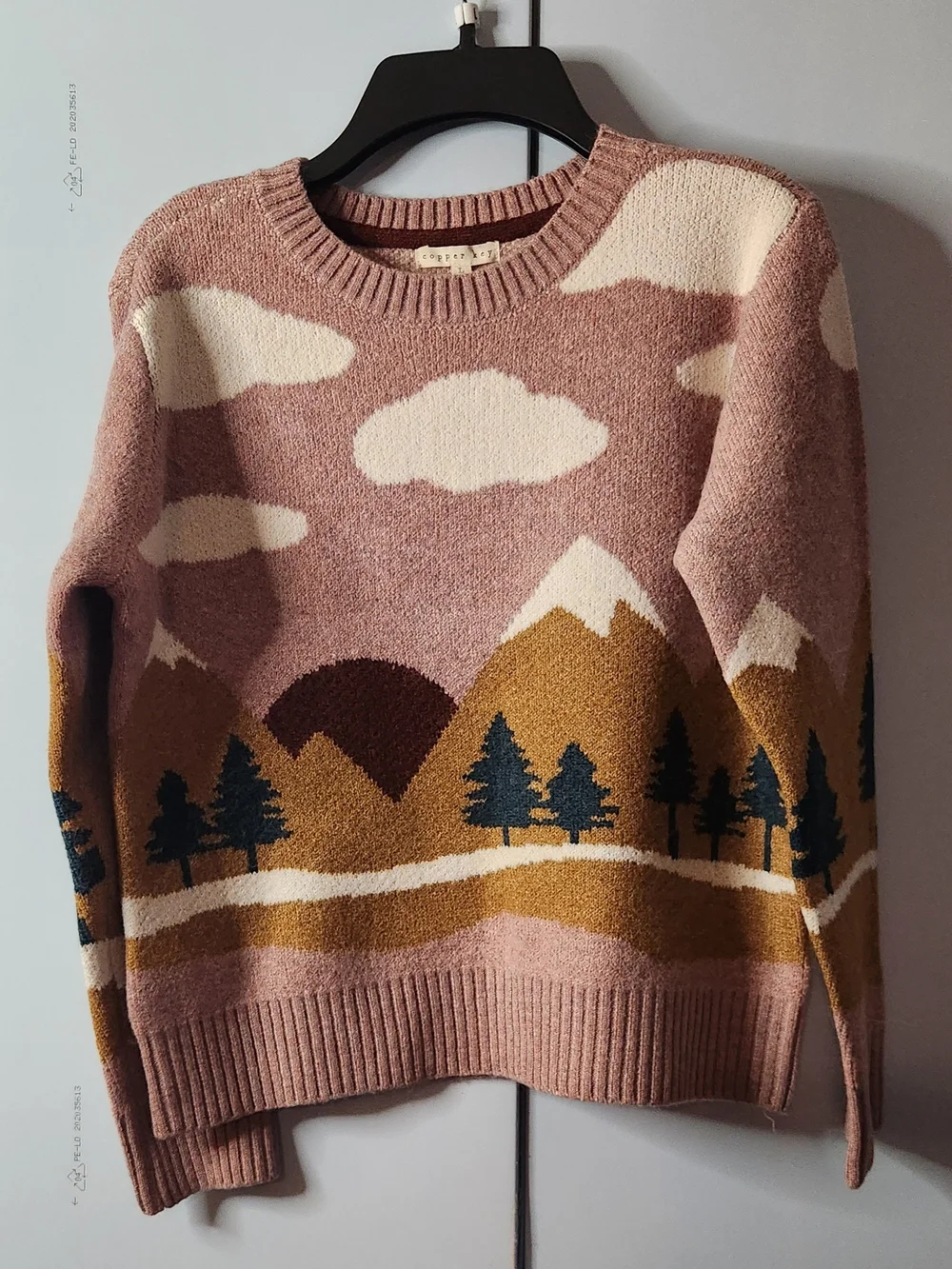 Girls Sweater and Corduroy Skirt Set